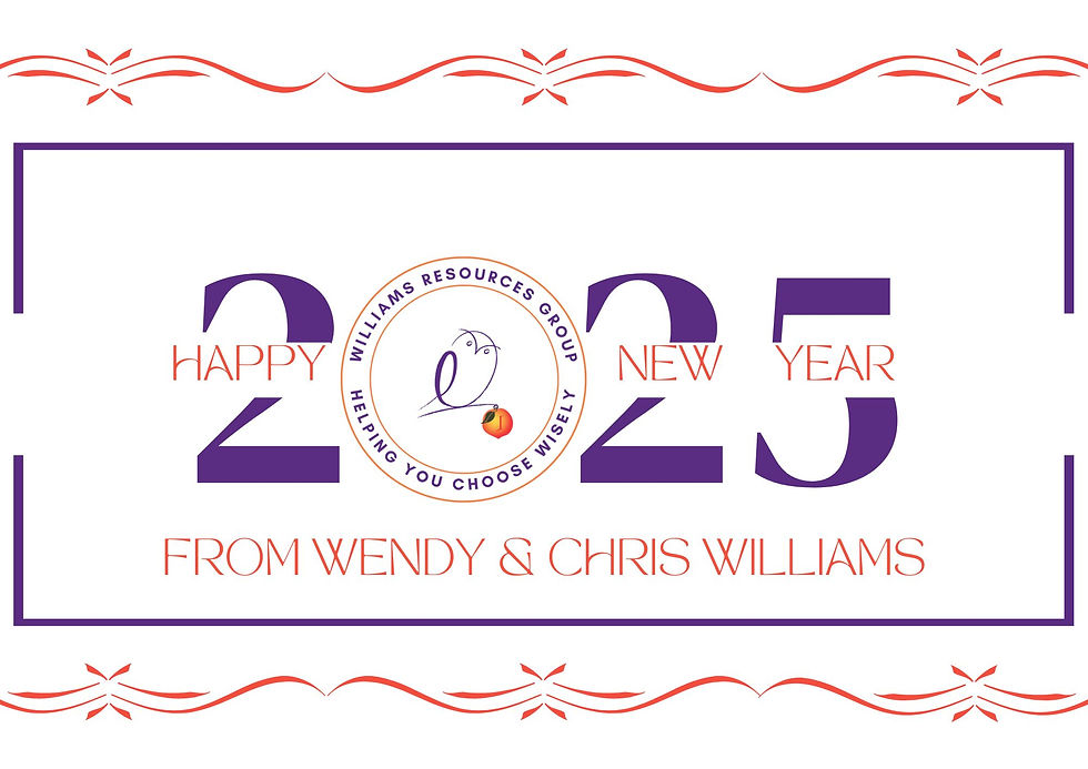 Hello 2025! WEC NEWSLETTER