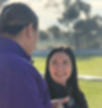 Melbourne Storm Female Pathways Manager, Pauline Poloai with Lord Mayor Cr Carly Moore