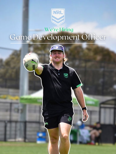 We're Hiring! NRL Casual Game Development Officer