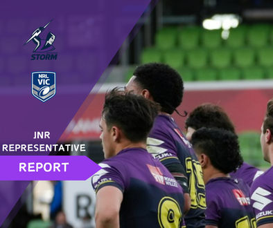 Junior Rep Report- Round 15 (Men's U21's)