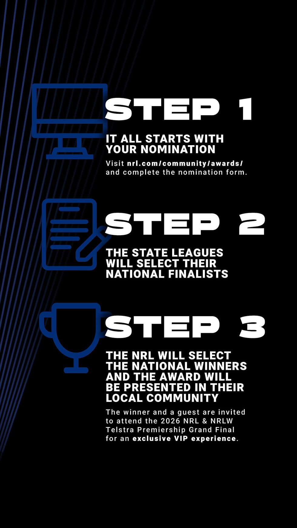 2026 NRL Community Awards- Nominations Now Open!