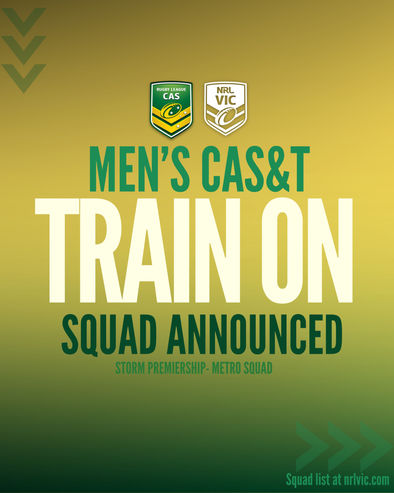 Train-On Squad Announced- Men's CAS&T Championships