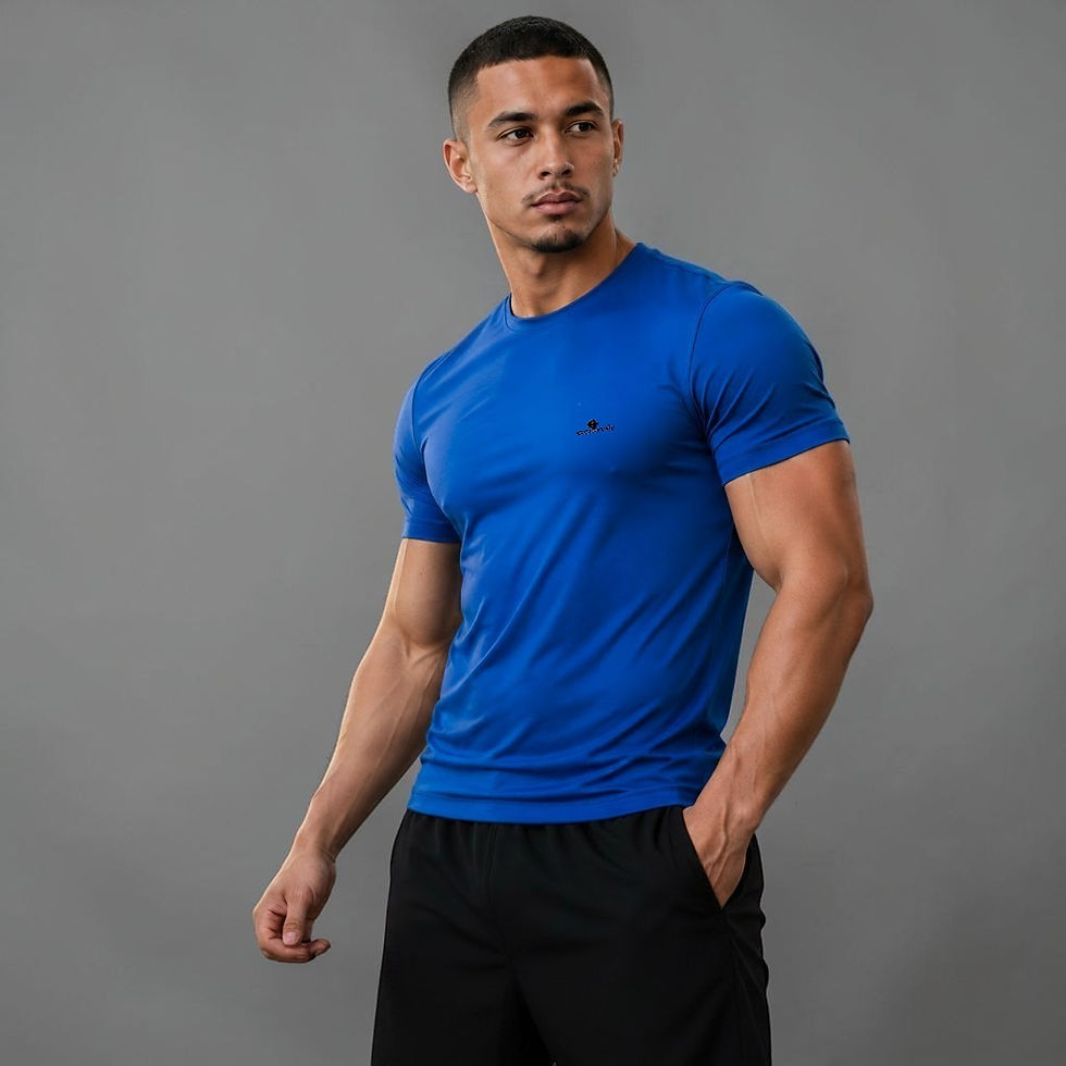 Casmir DryFit men’s training t-shirt, breathable fast-dry athletic gym wear for workouts and sports