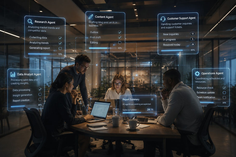 AI agents could become the connective layer between every department.