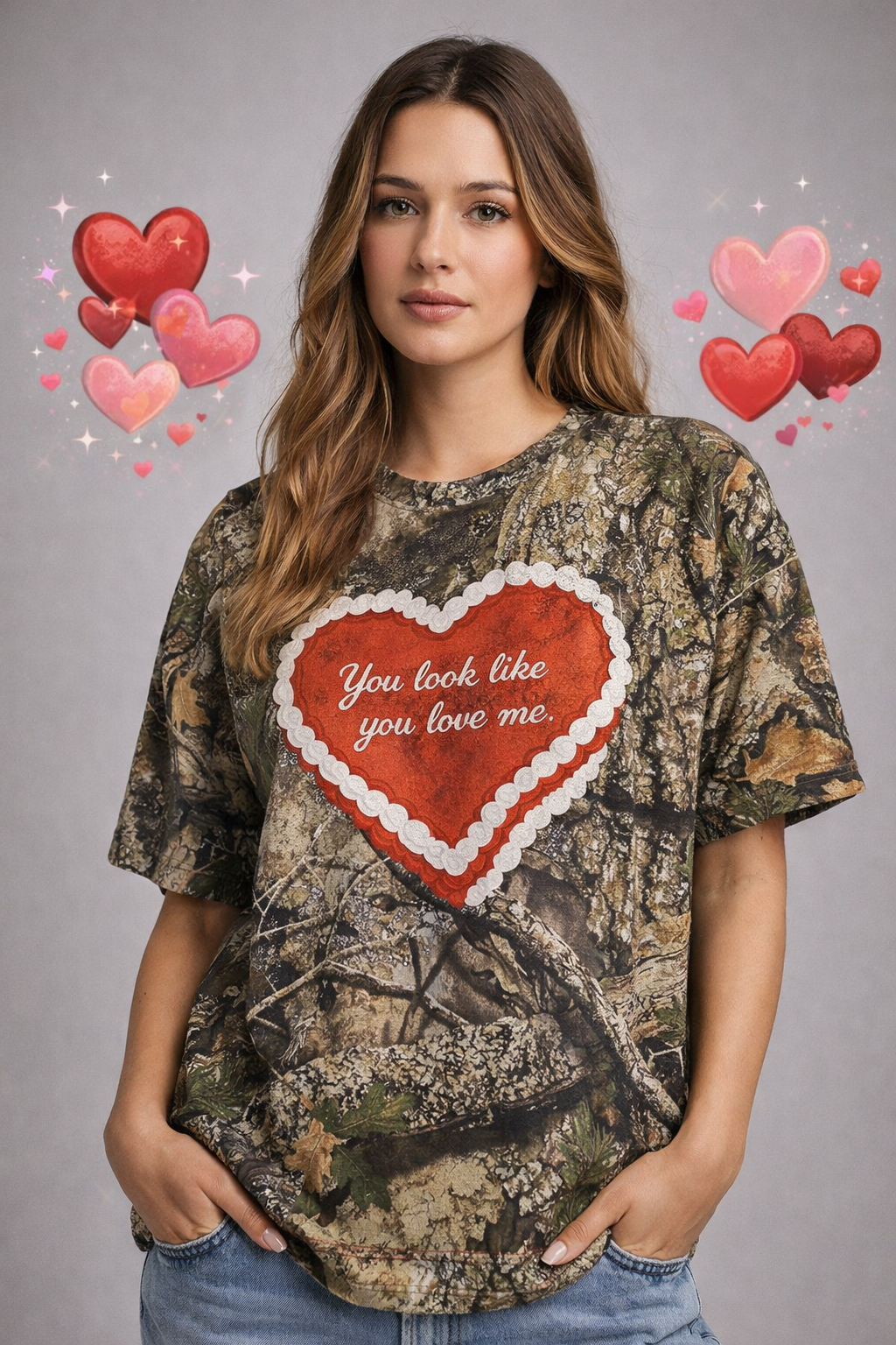 You Love Me Camo - Tee