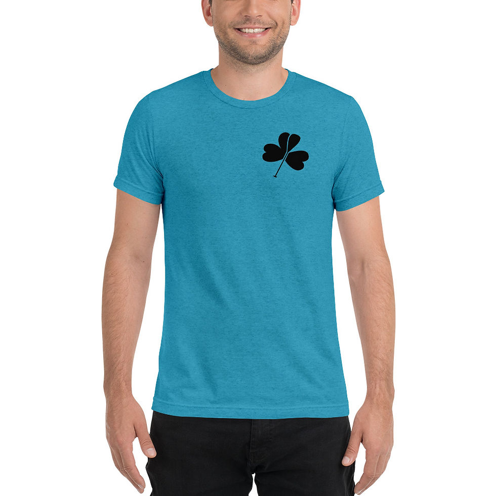 Thumbnail: Short T - Shamrock / Paddle Flag Back