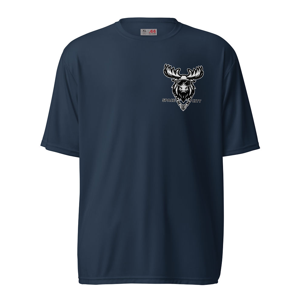 Thumbnail: Unisex performance crew neck t-shirt copy copy