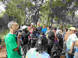 Sanjeev Naik (extreme left in green)