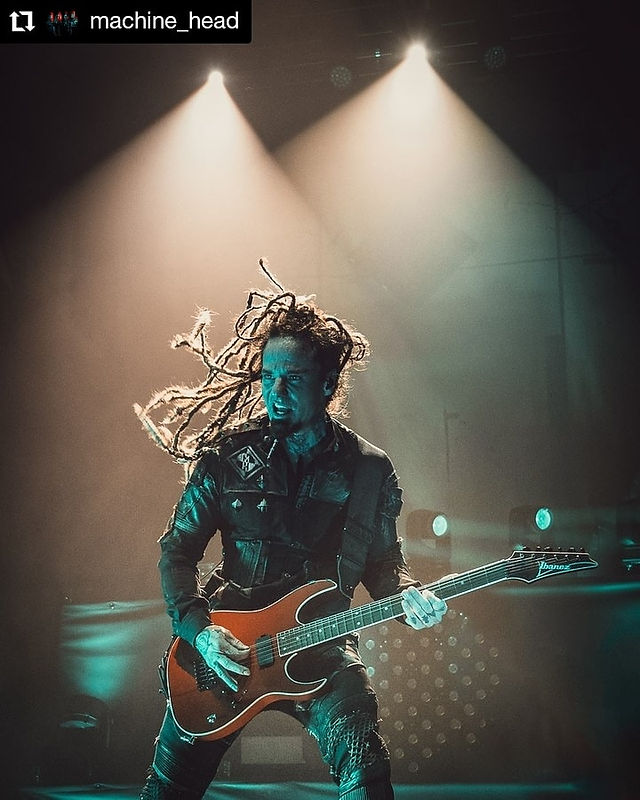 Logan Mader of Machine Head in Kylla