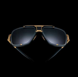 black and gold dita sunglasses