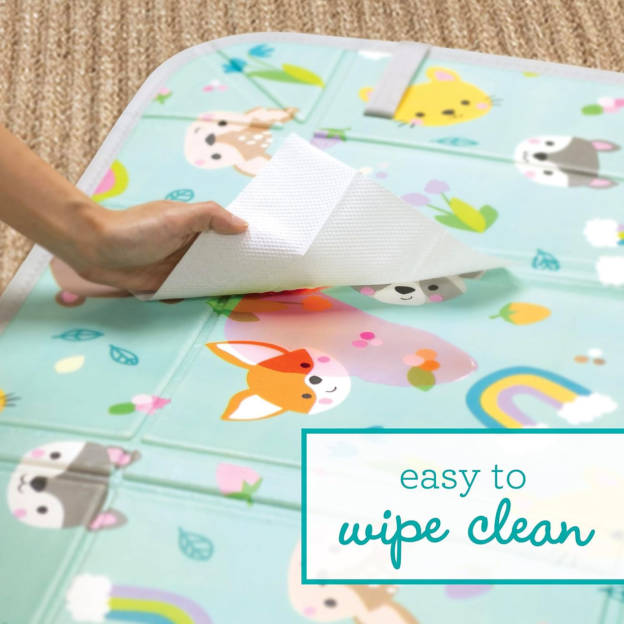 double sided soft foam mat