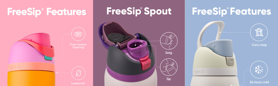 Owala FreeSip water bottle