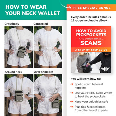 RFID blocking passport holder and wallet