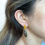 Thumbnail: Citrin Smoky Quartz Earrings