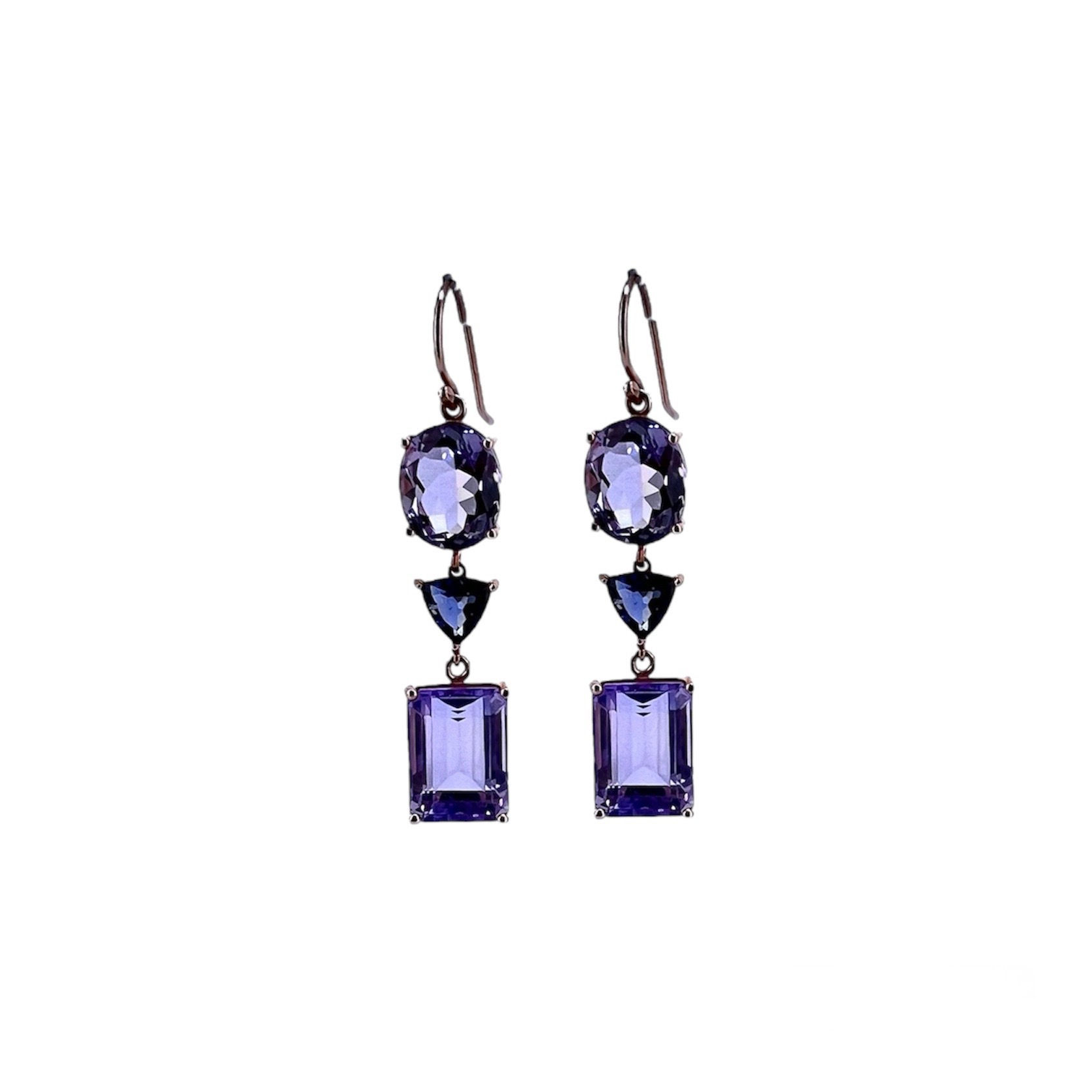 Iolite Earrings
