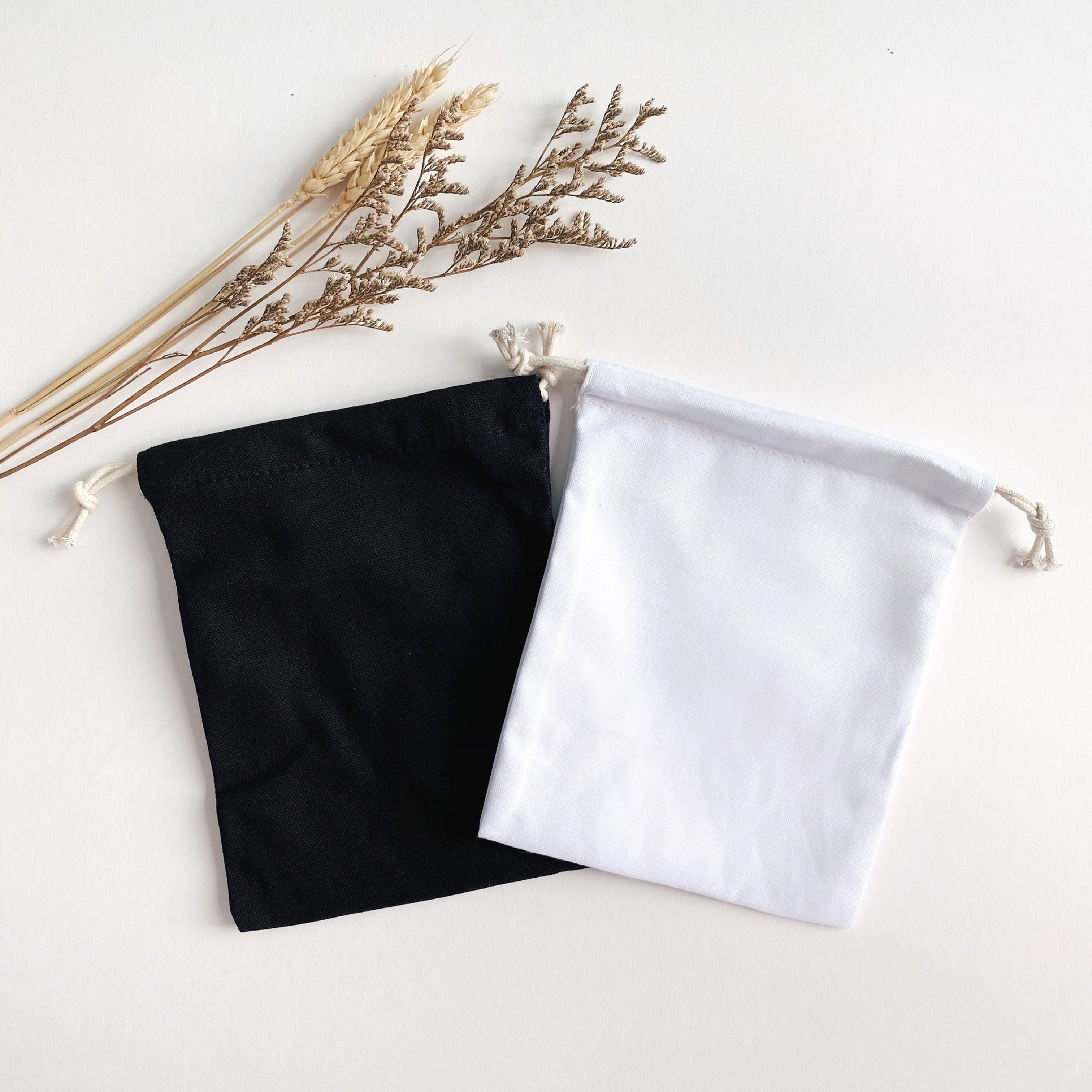 Plain Drawstring Pouch