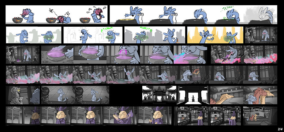 Story Board ACHOO 2