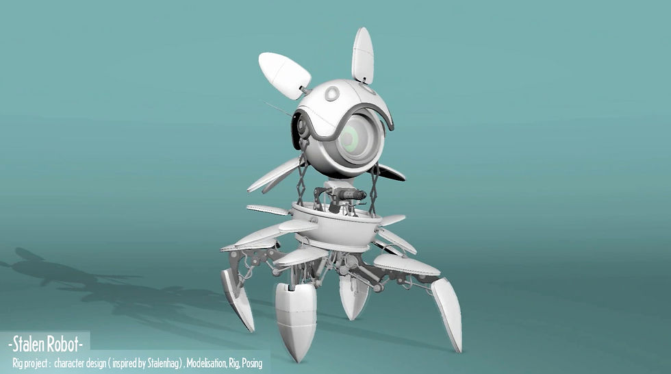 Stalen robot