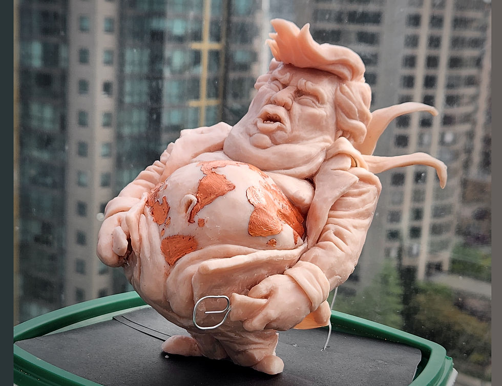 He (h)ate the world !