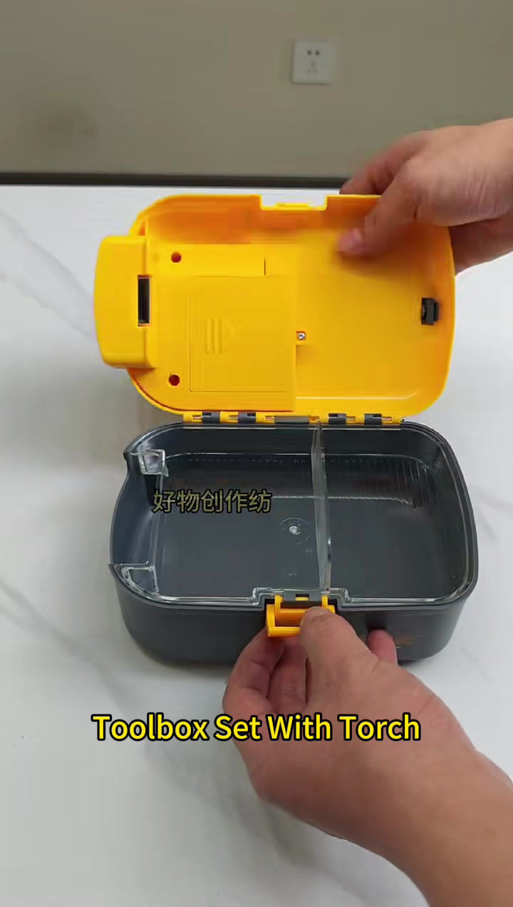 Toolbox Set With Torch