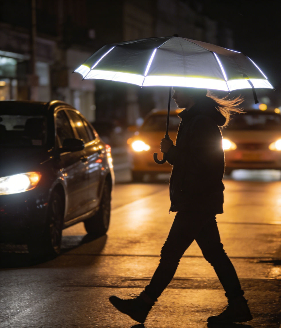 TUBE FLASH Reflective Safety Umbrella