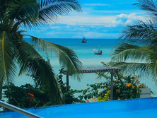 Chumphon resort pool view