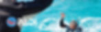 Diver on surface asking for help during a PADI rescue course