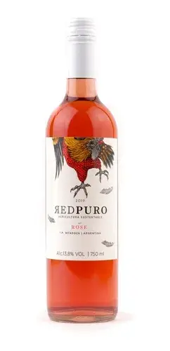 Vino Orgánico Rosé 2023 - RedPuro 750ml