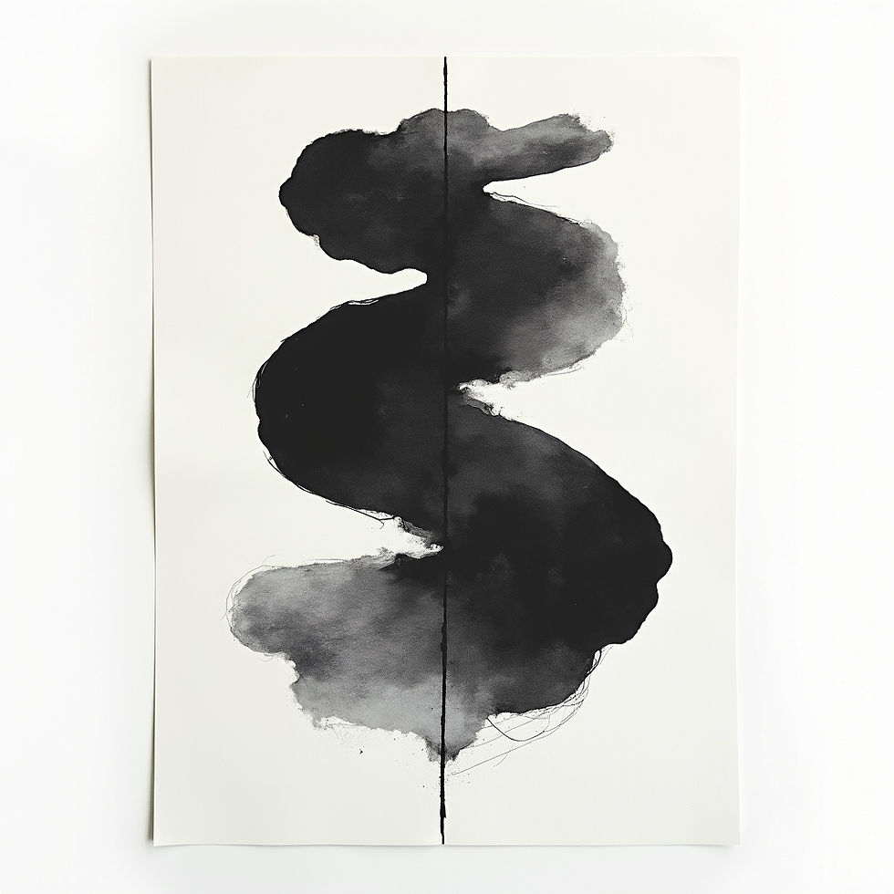 Abstract Ink Study