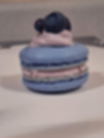 Blueberry Cheesecake Macarons