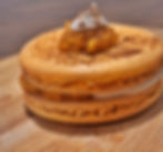 Sweet Potato Cheesecake Macarons