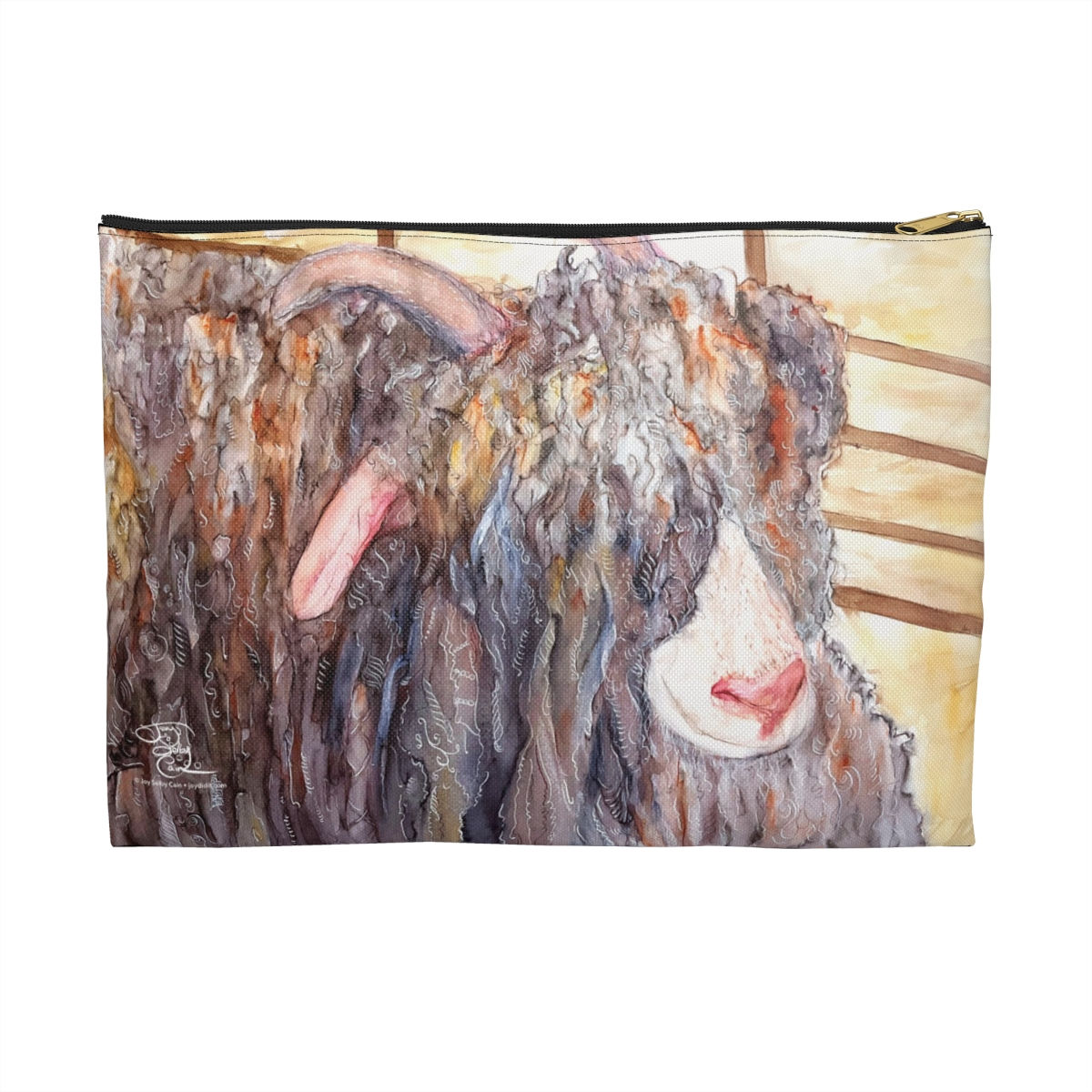 Mohair II: Zippered Project Bag