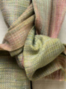 Red and Blue Make Green Scarf