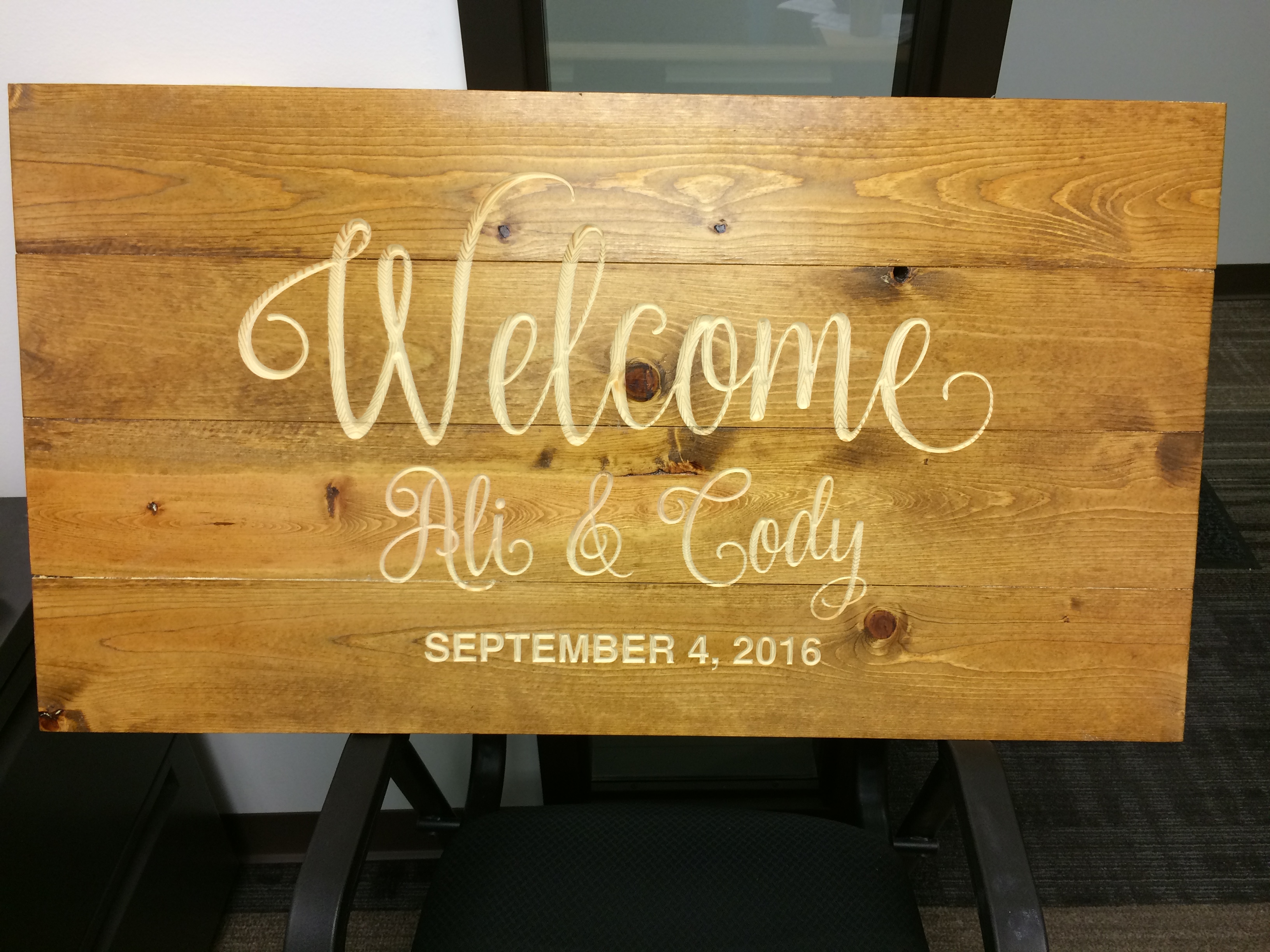 Wedding Welcome Sign