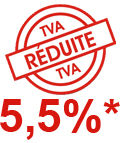 TVA 5,5% EURL Christophe Gautier