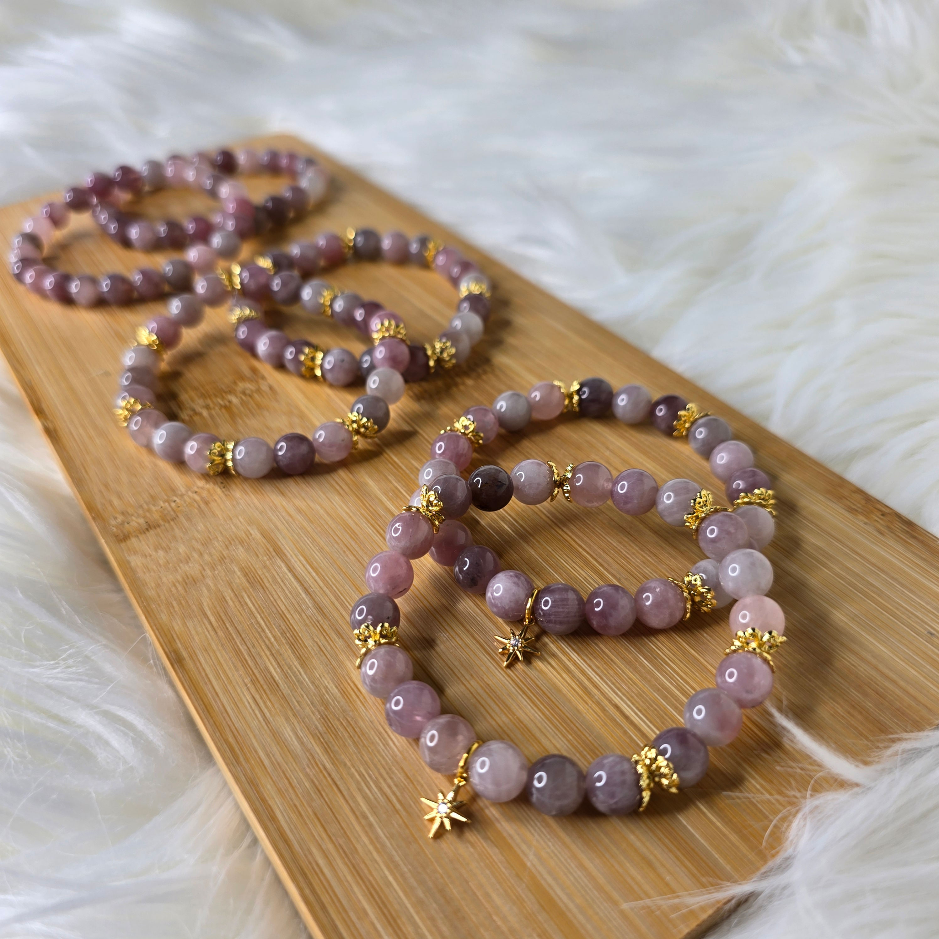 [Adult] Madagascar Rose Quartz Bracelet