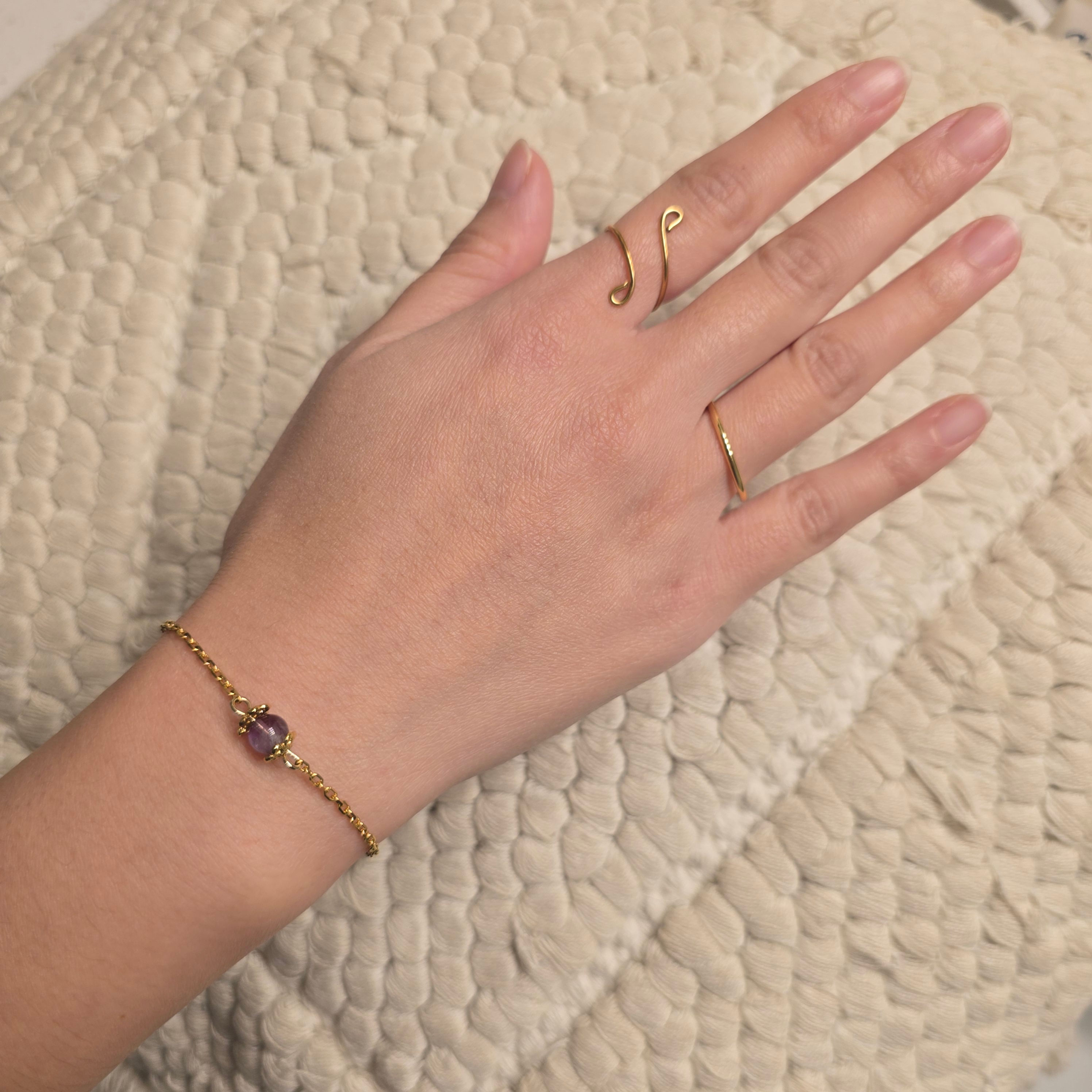 Super 7 Single Bead Bracelet