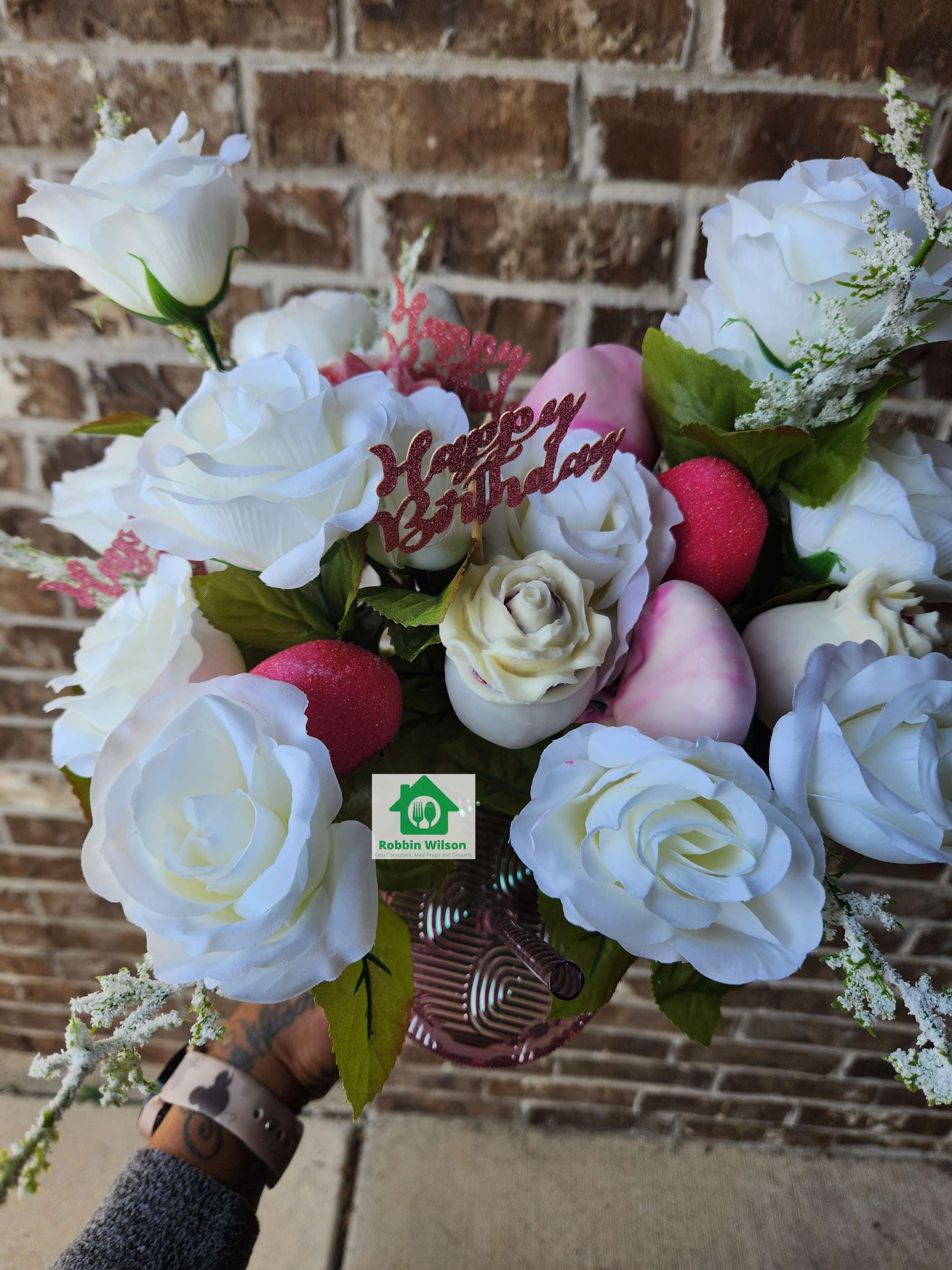 Keto/Regular Strawberry Bouquet 💐 