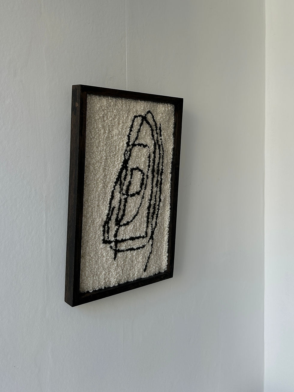 Thumbnail: 'Thoughts I' | Tufted Framed Piece
