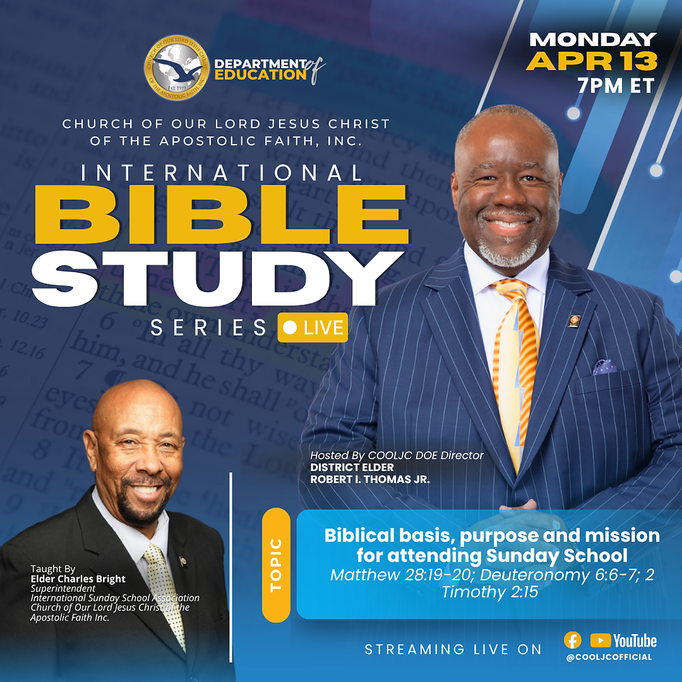 International Bible Study Series (Monthly)