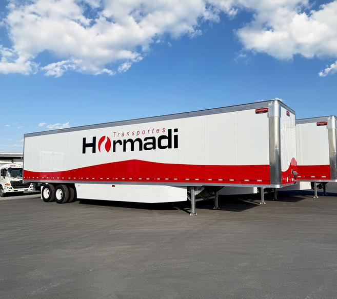 Cajas de 53" Pies de Transportes Hormadi