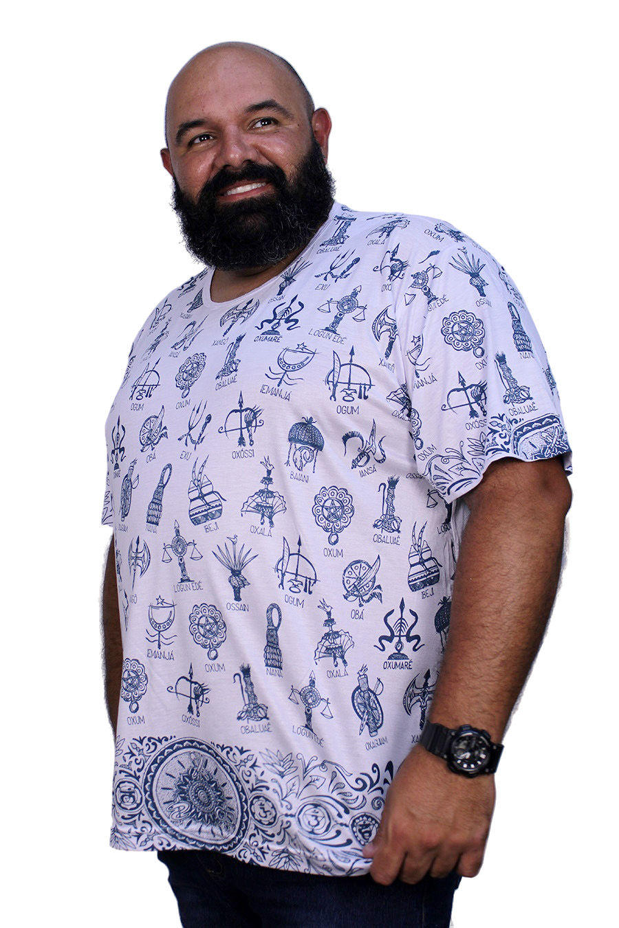 CAMISETA - EXTRA GRANDE FERRAMENTA ORIXAS