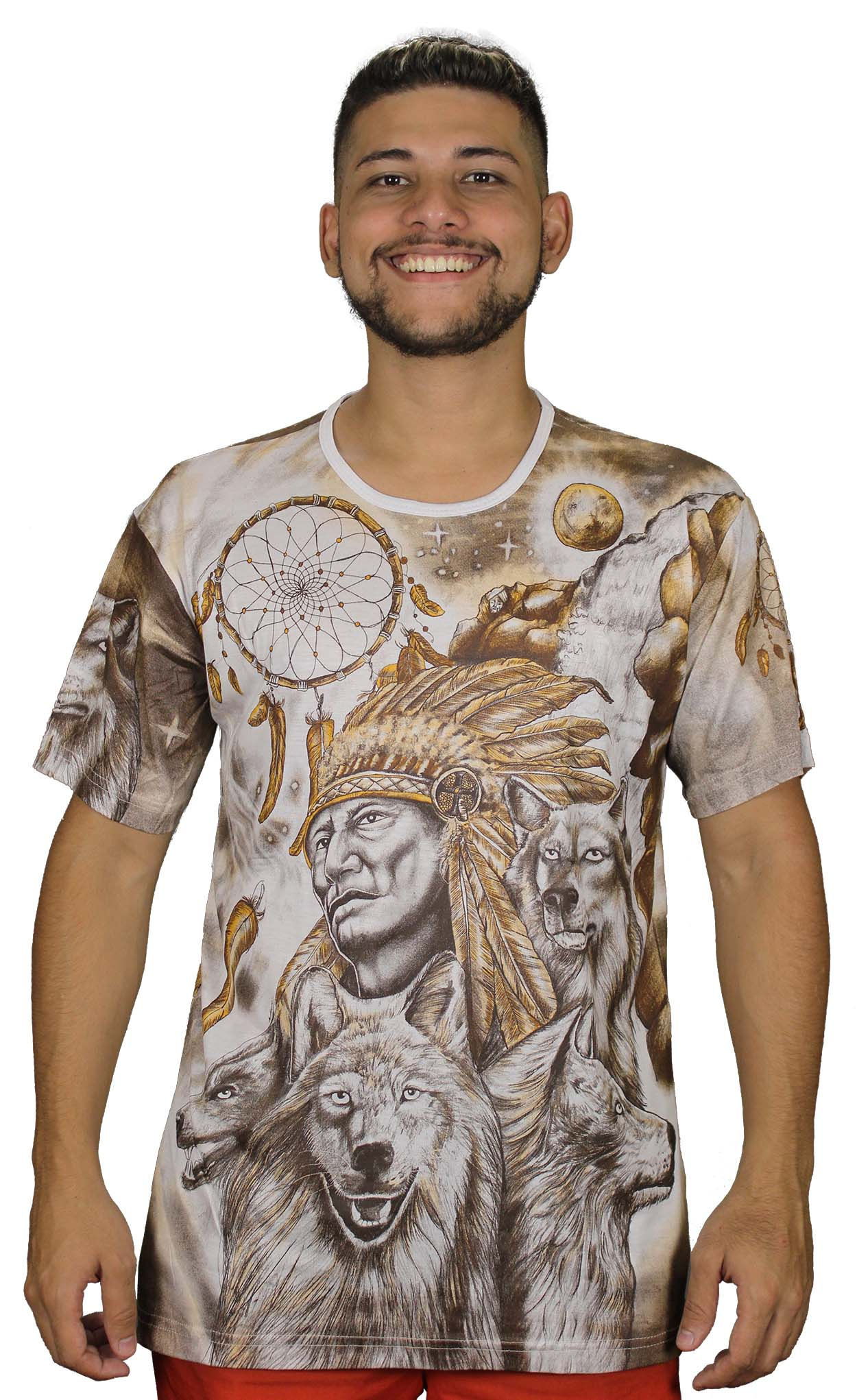 CAMISETA INDIANA - INDIO CACIQUE