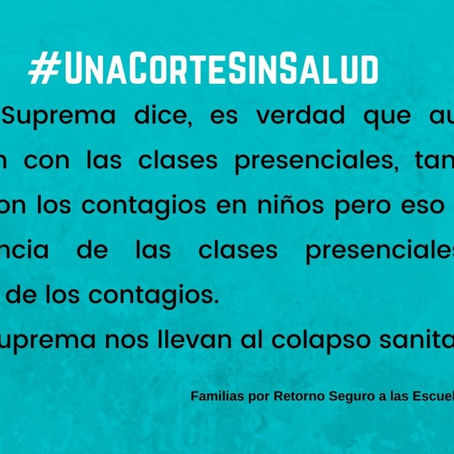 #UnaCorteSinSalud