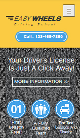 Uddannelse hjemmesideskabeloner – Køreskole