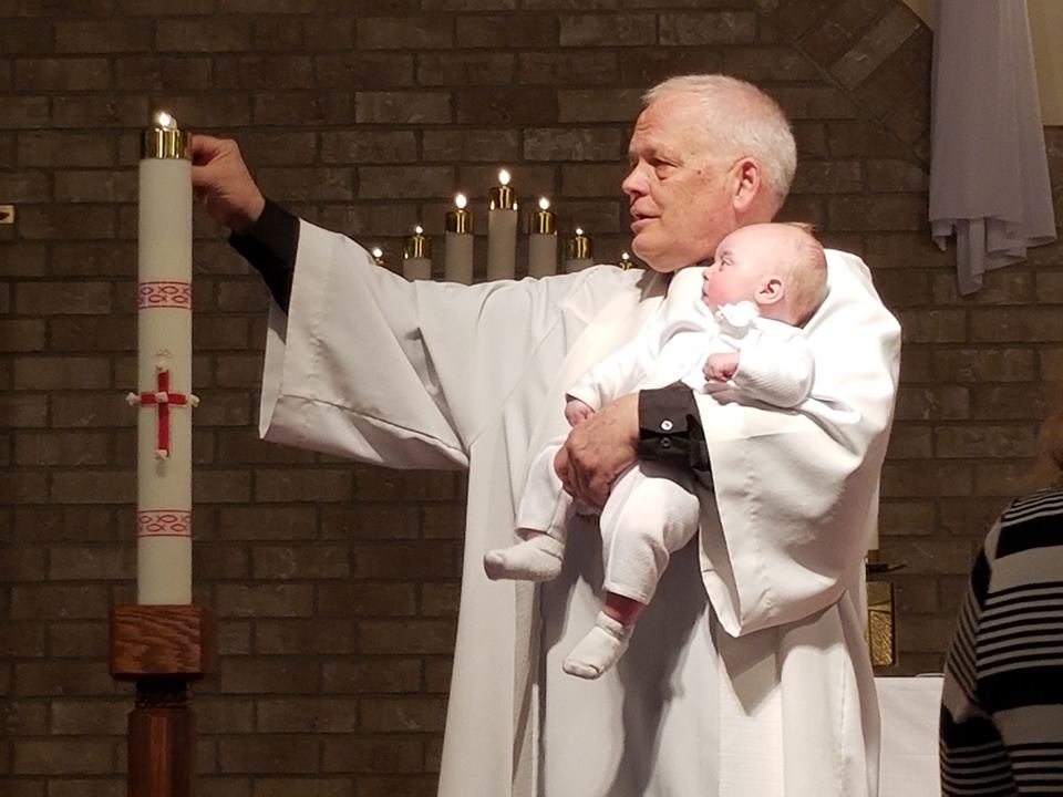Infant baptism at Immanuel