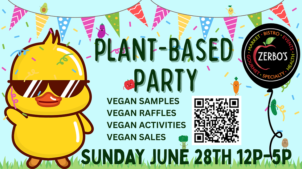 PLANT-BASED PARTY!