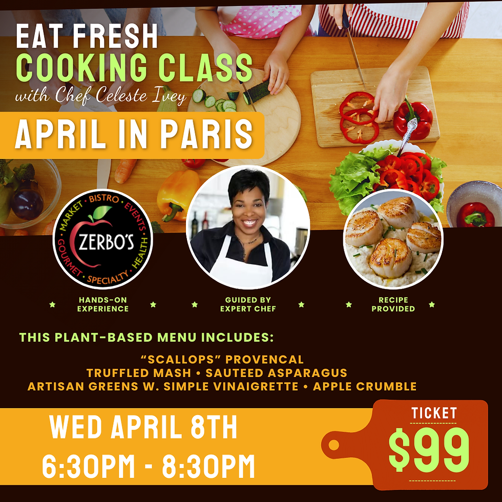 EAT FRESH COOKING SERIES: April In Paris