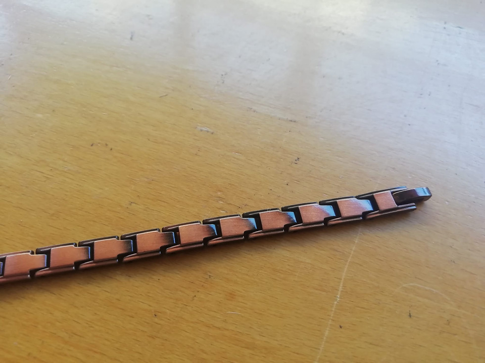 Miniatura: Pulseira Equilíbrio ; cor Cobre