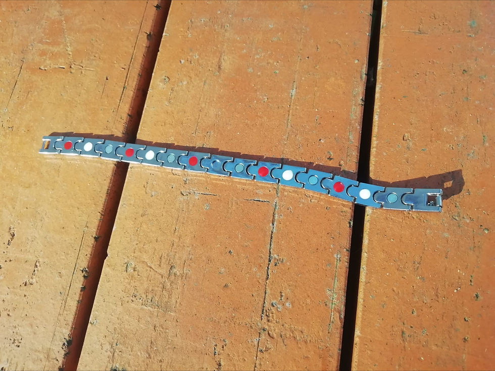 Miniatura: Pulseira Equilíbrio, Bio-Saude ; Prateada